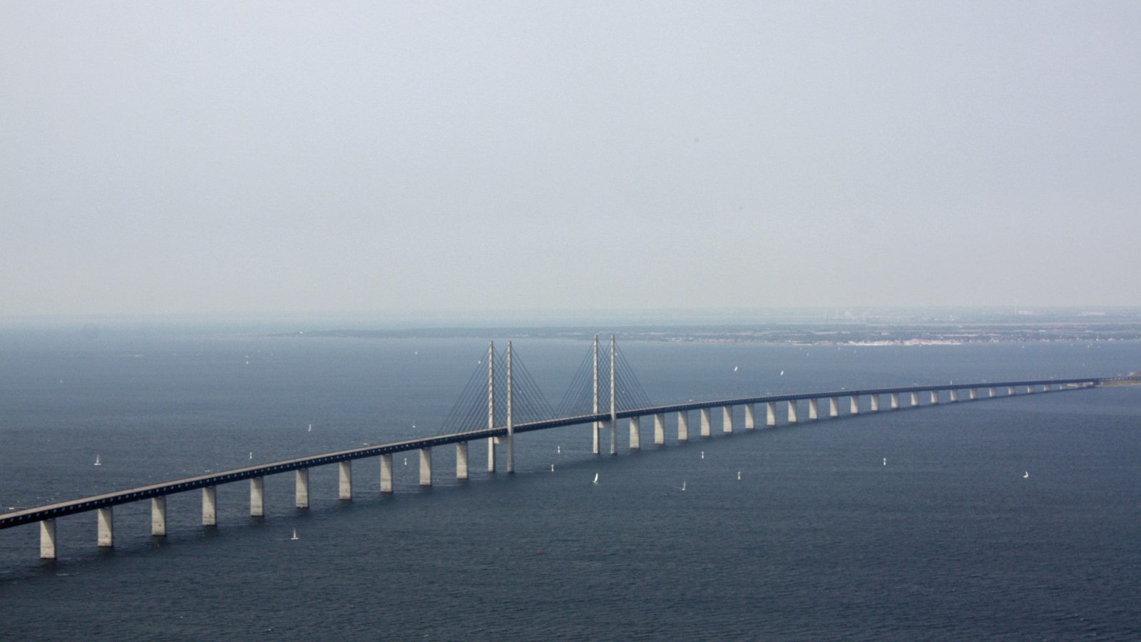 Vy över Öresundsbron