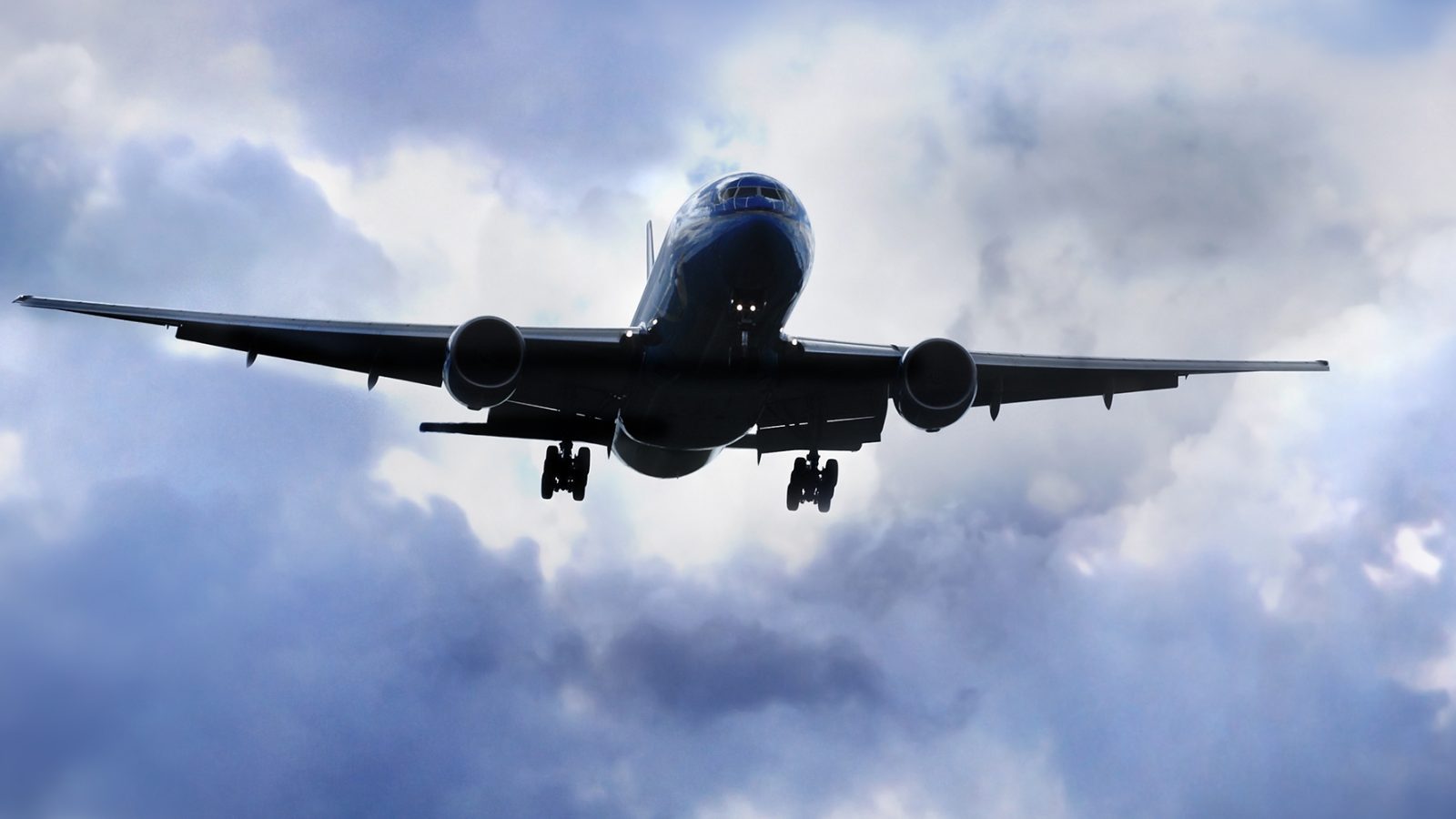 Flygplan i luften