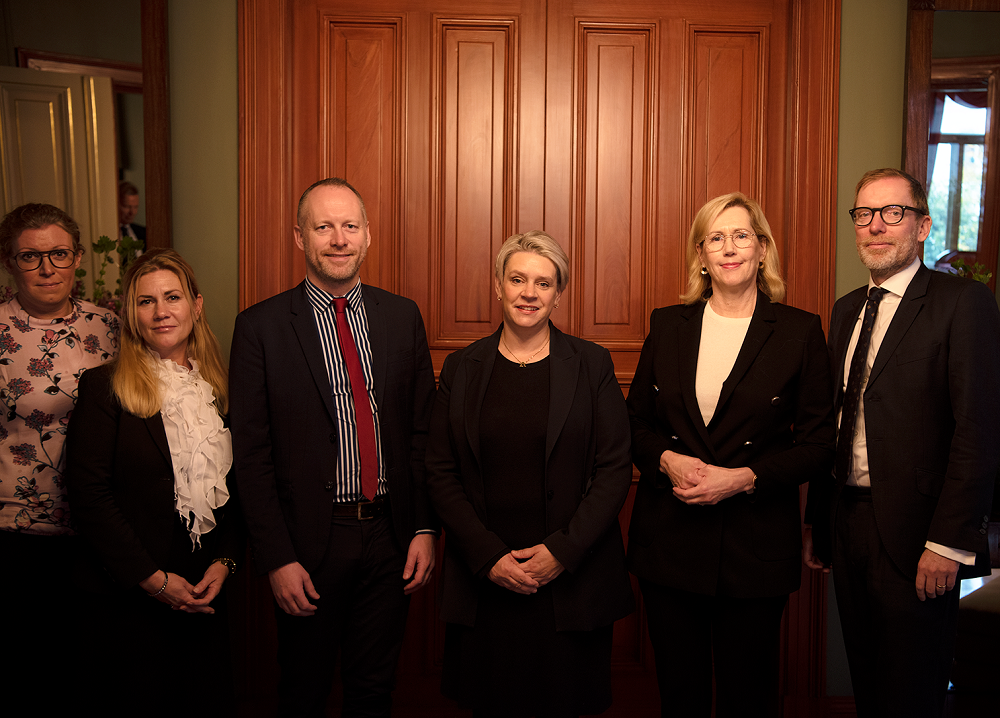 deltagare på ministerådsmötet