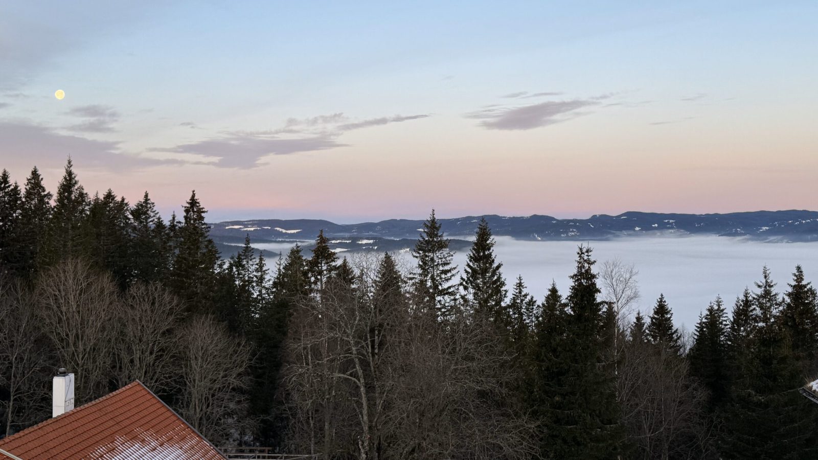 Norge Holmenkollen januari 2025