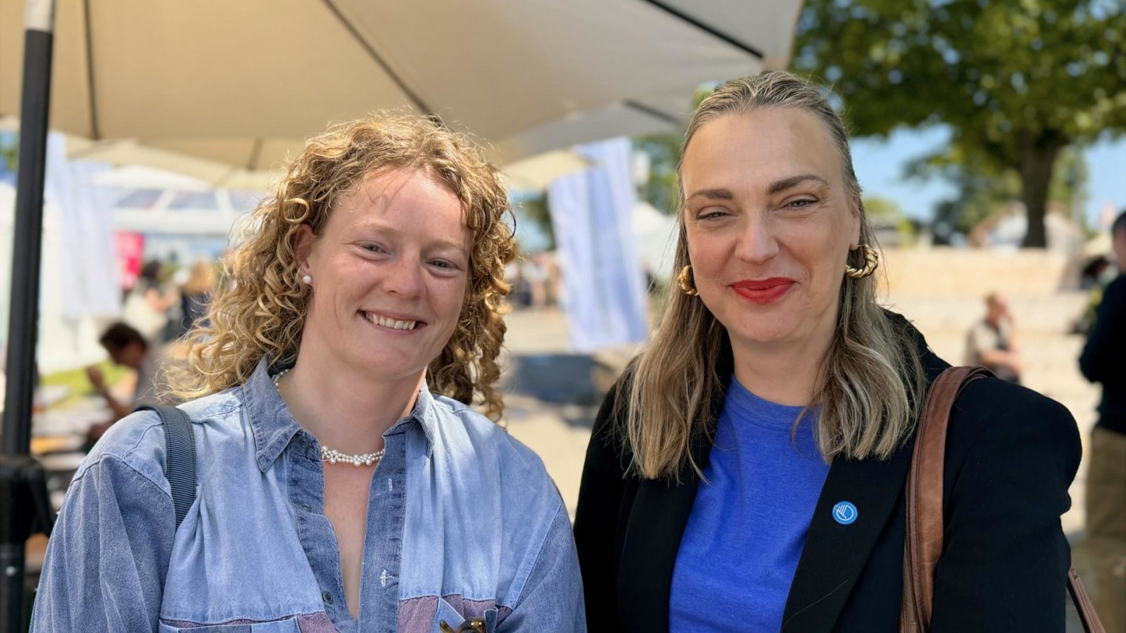 Trine Skriver Høholt Andersen och Kaisa Kepsu