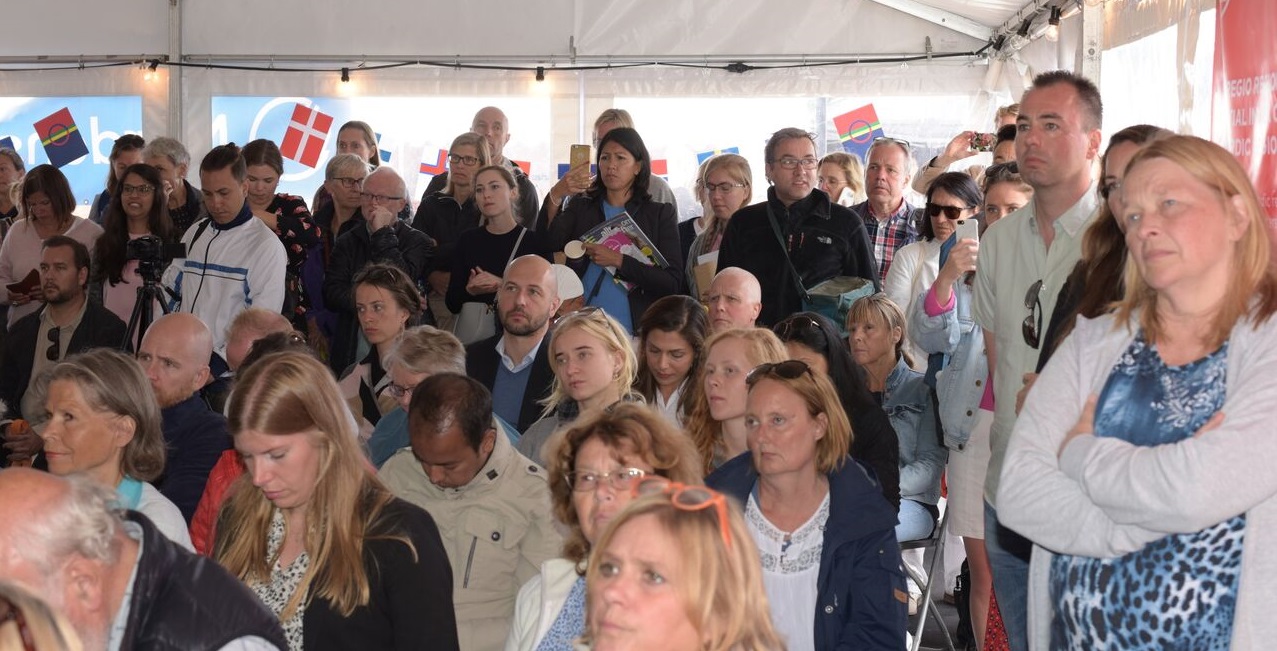 Stor publik i Norden tält i Almedalen