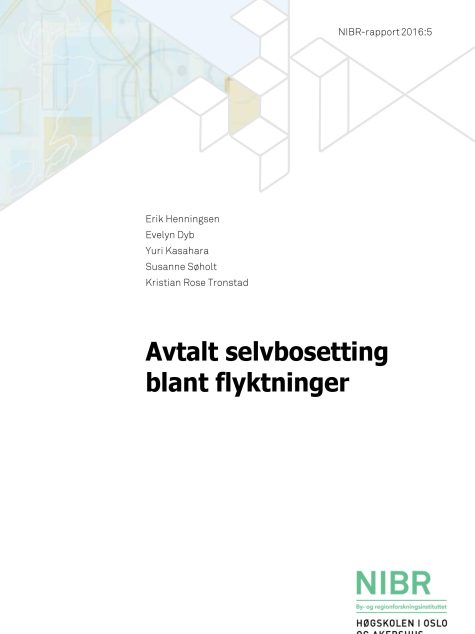 Rapportomslag med vit bakgrund och svart text