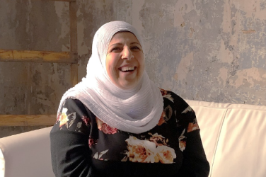Kvinna med hijab