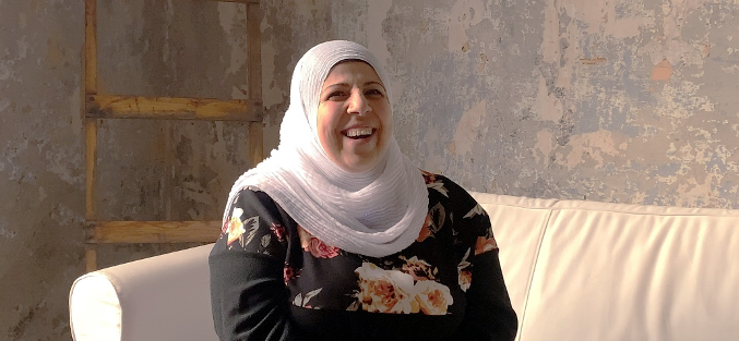 Kvinna med hijab