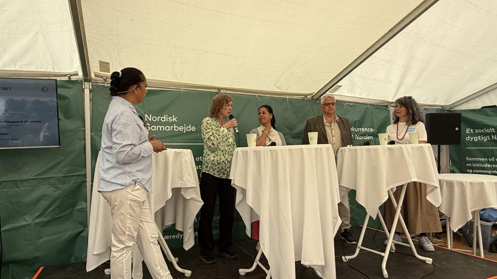 Debatt på Folkemödet