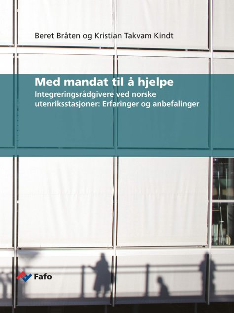 Rapportomslag med bild på en fasad där man ser skuggor av människor