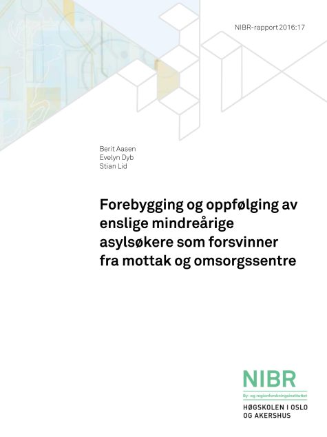 Rapportomslag med vit bakgrund och svarta text