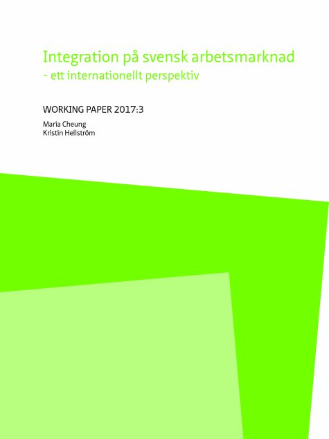 Rapportomslag med illgrön text