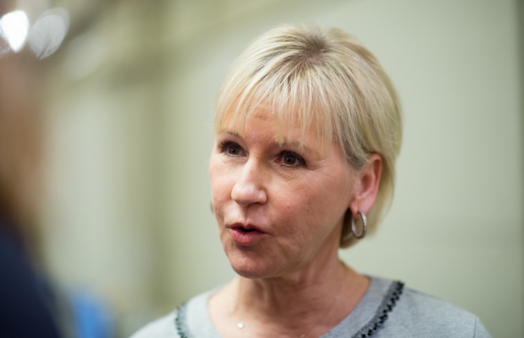 Portätt på utrikesministern Margot Wallström